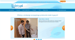 Desktop Screenshot of bidety.pl