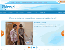 Tablet Screenshot of bidety.pl
